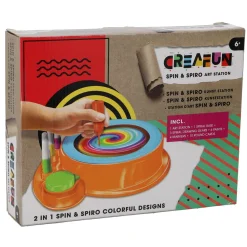 Creafun Spin'n spiro 2 in 1 verf/kleur set
