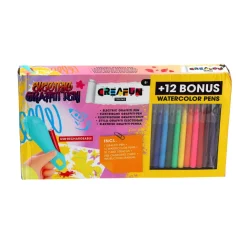 Creafun trend graffity pen electronisch set + 12 extra stiften