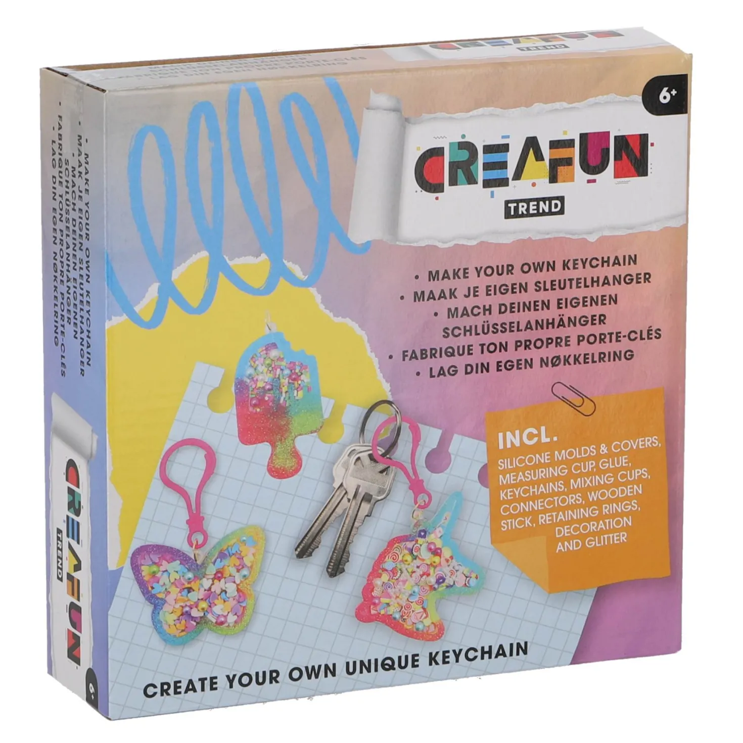 Creafun Trend sleutelhanger versieren