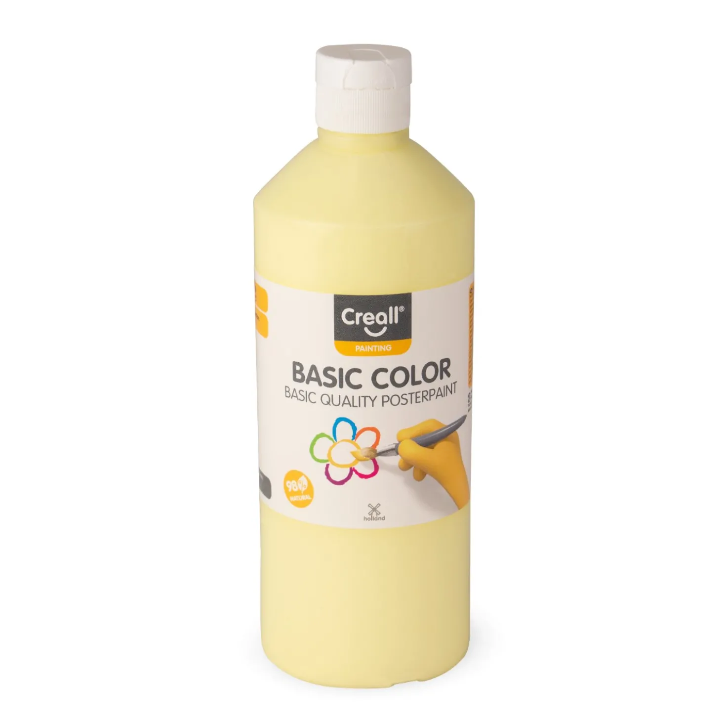 Creall Plakkaat Verf Pastel Geel 500 ML