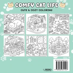 Cute & Cosy Kleurboek Cat Life