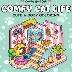 Cute & Cosy Kleurboek Cat Life