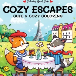 Cute & Cozy Kleurboek Escapes