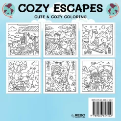 Cute & Cozy Kleurboek Escapes