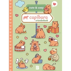 Cute en Cosy Vriendenboek Capibara