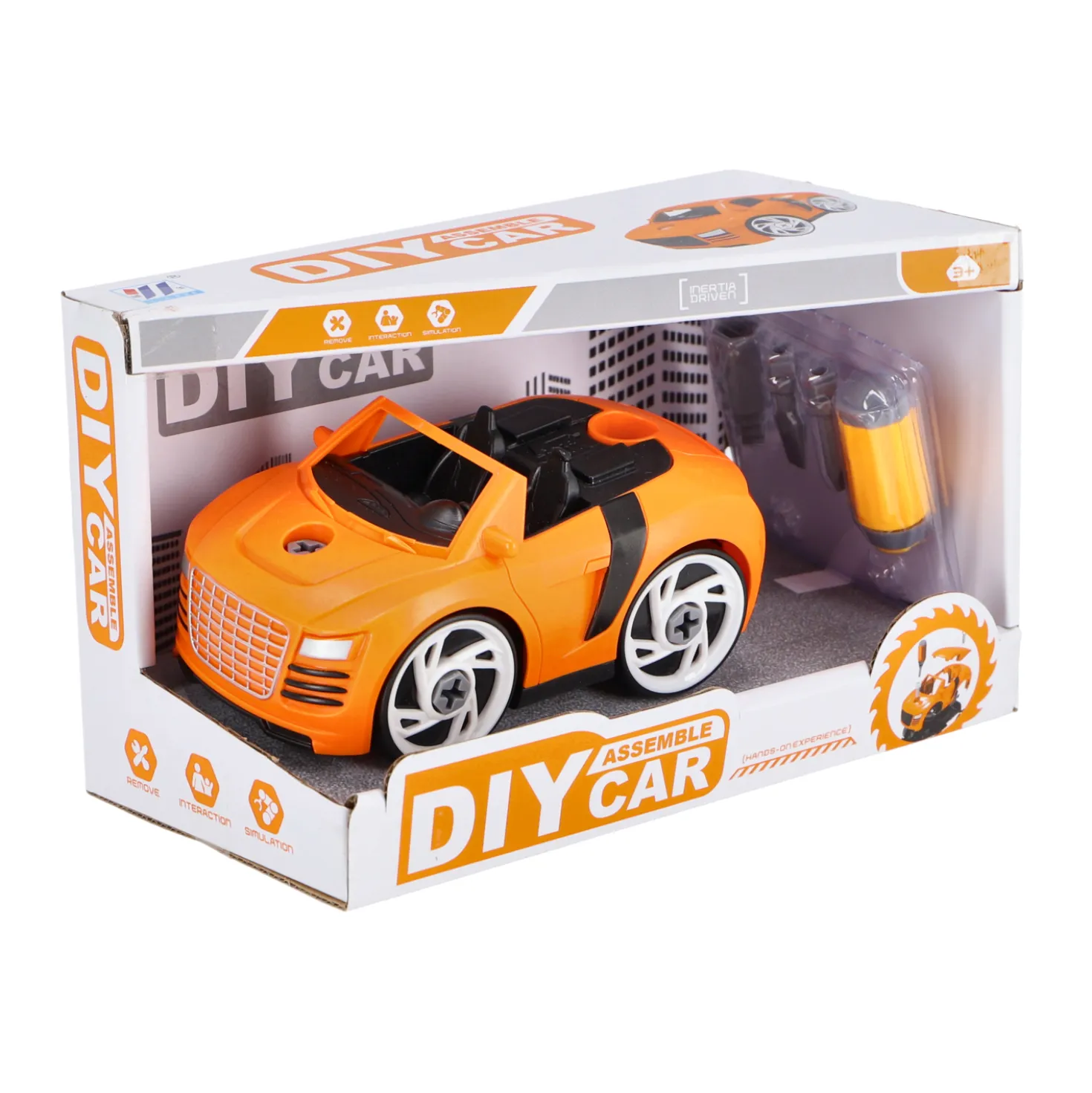 Demonteerbare sportauto assorti