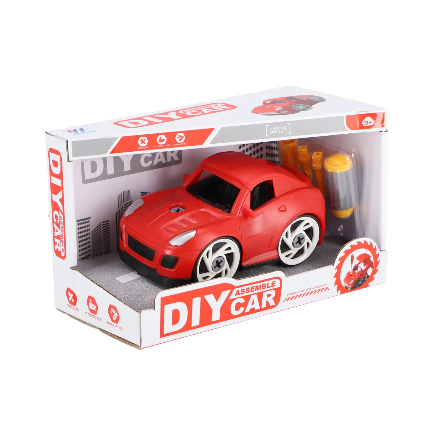 Demonteerbare sportauto assorti