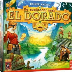 De Zoektocht Naar El Dorado - Bordspel