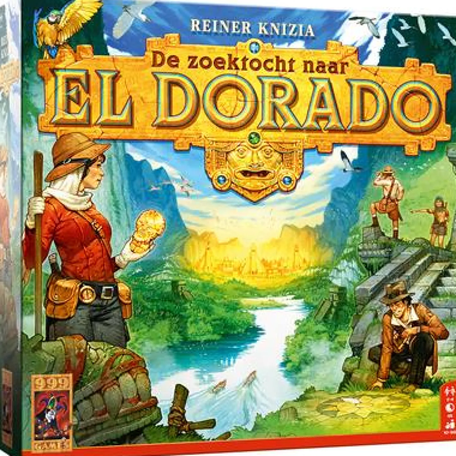 De Zoektocht Naar El Dorado - Bordspel