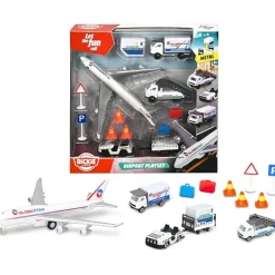DHL Die cast vliegtuigset 13 delig Dickie