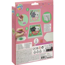 Diamantverven inclusief frame 15x15 cm 2 assorti