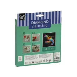 Diamond painting velvet canvas neon 2 assorti