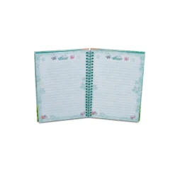 Diddl A5 spiraal notitieboek met glitter-elastiek 2 assorti