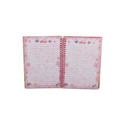 Diddl A5 spiraal notitieboek met glitter-elastiek 2 assorti