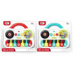 Dieren DJ mix piano licht en geluid BO