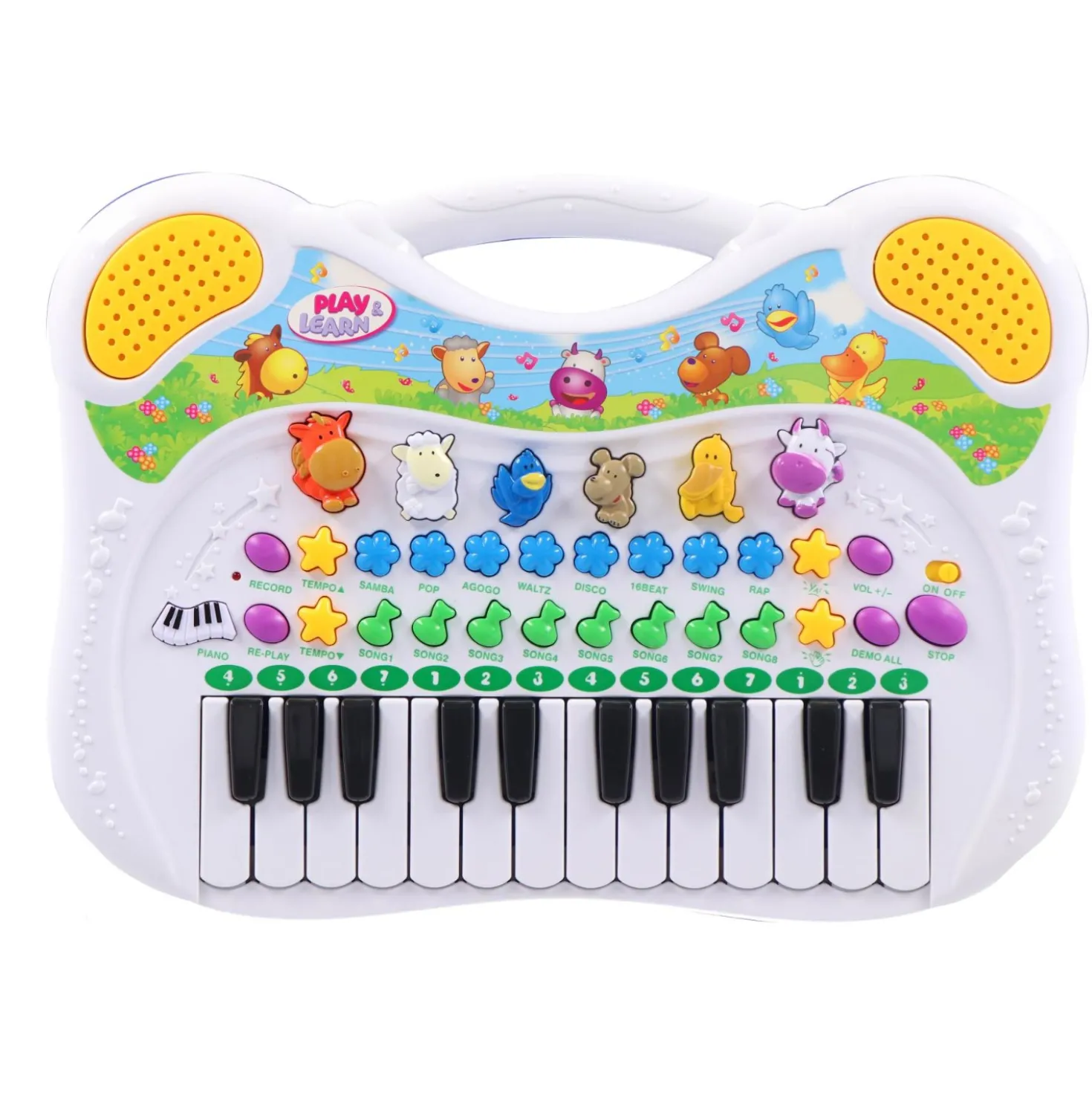 Dieren Piano Met Opneem Functie