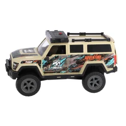 Dinobase Auto terreinwagen met dino en licht en geluid