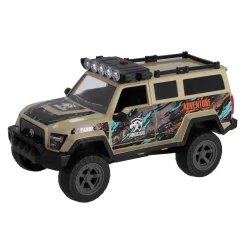 Dinobase Auto terreinwagen met dino en licht en geluid