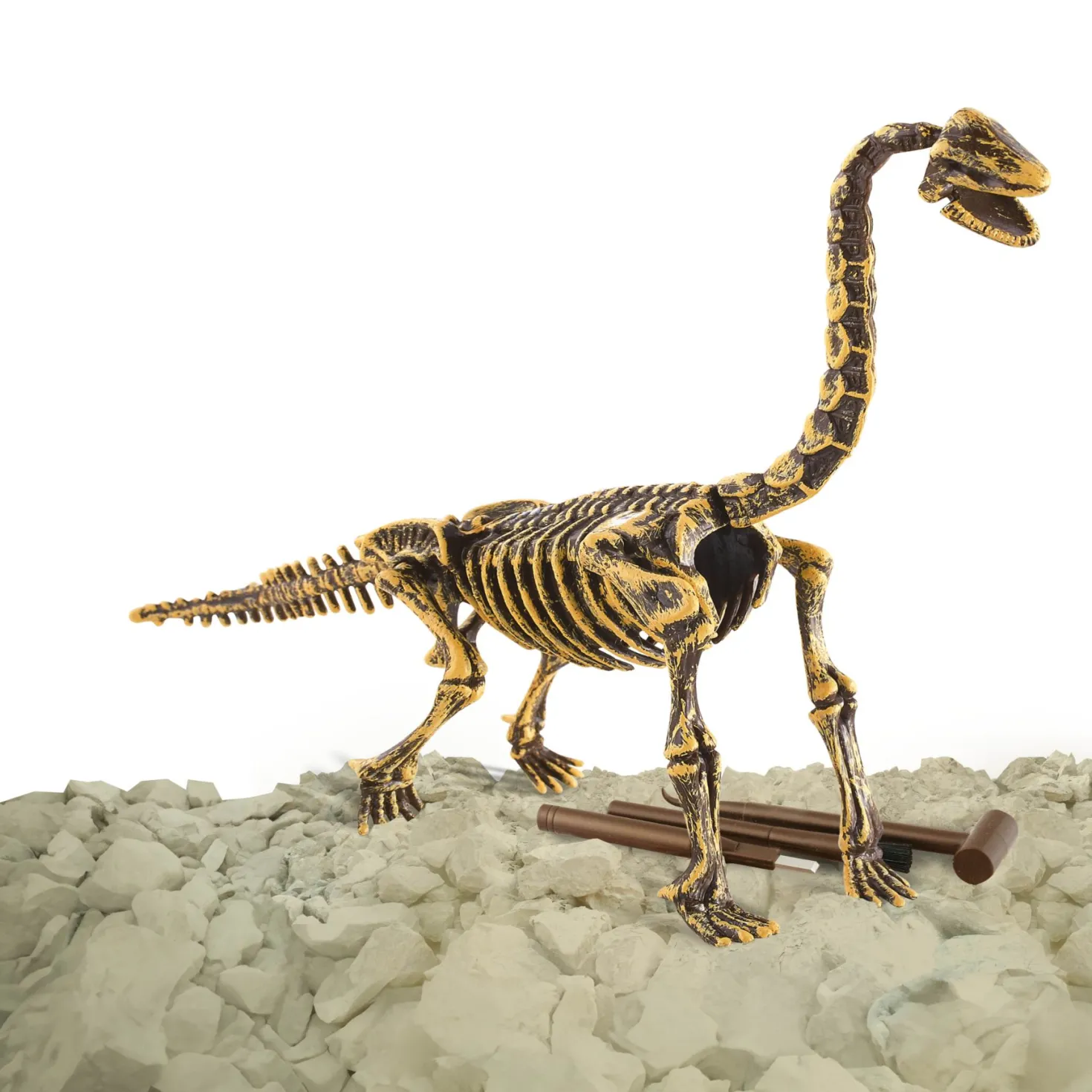 Dinobase Dino uitbikken Brachiosaurus 3D set