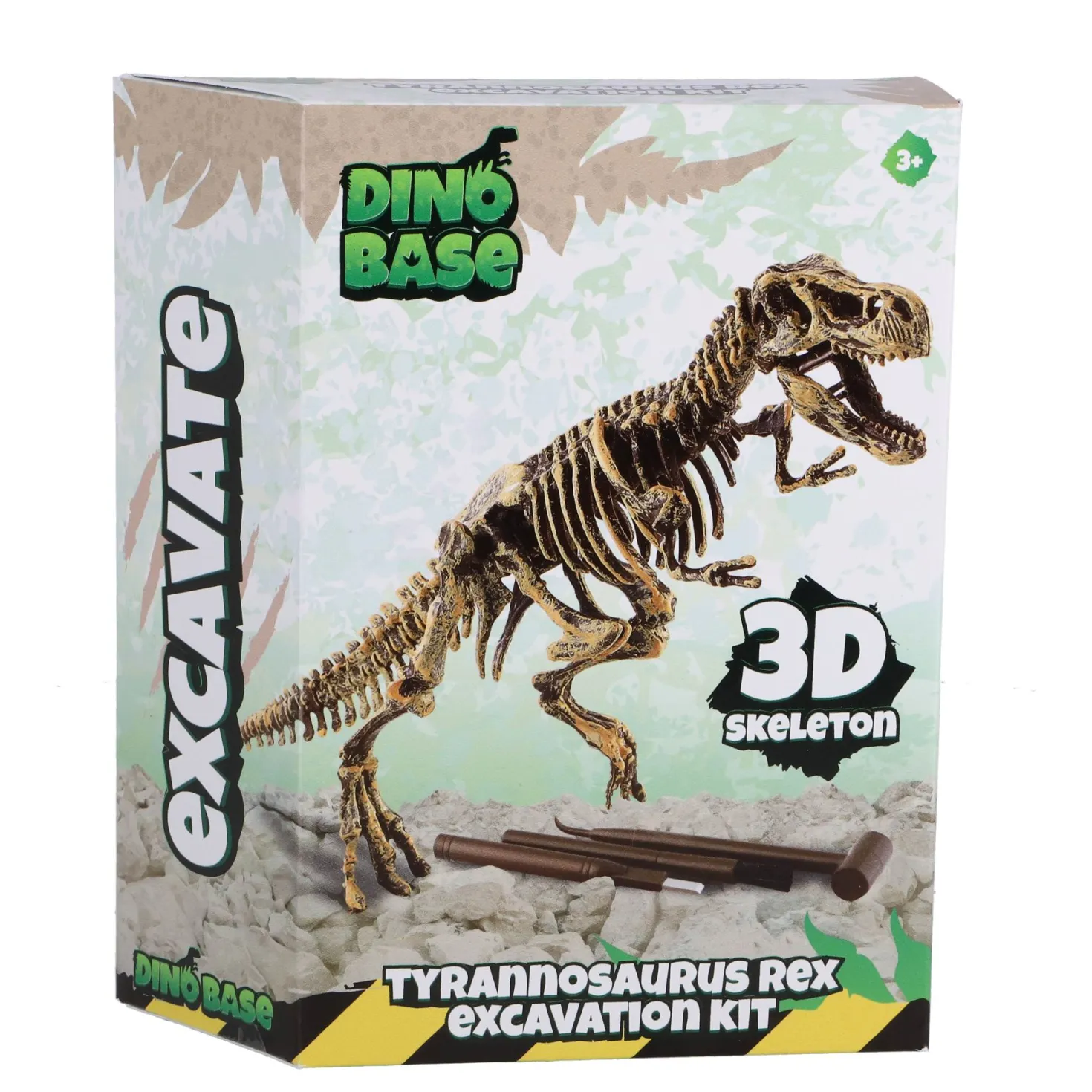 Dinobase Dino uitbikken T-Rex 3D set