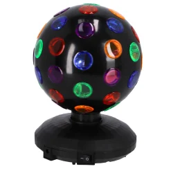 Disco bal LED 12,5 cm party time