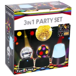 Disco 3 In 1 Party Set B/O