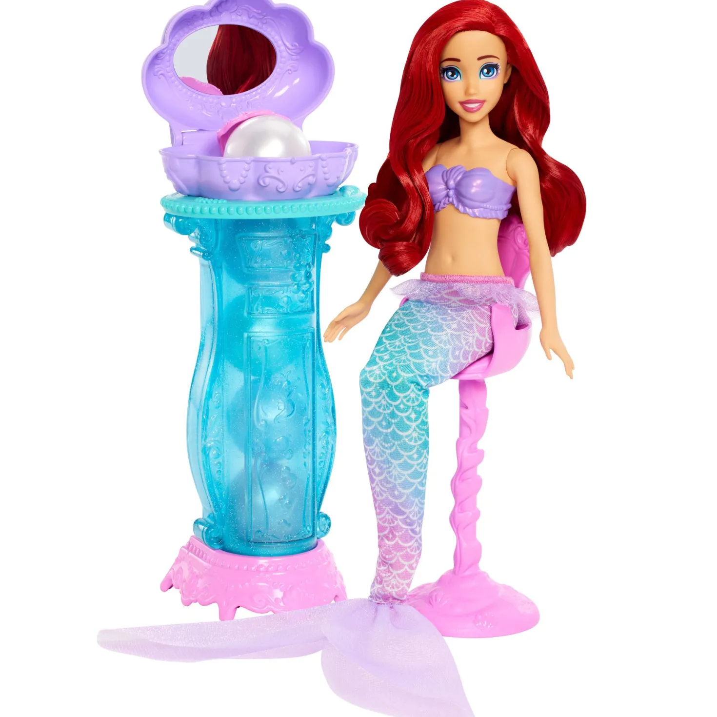 Disney Princess Ariel pop met kaptafel
