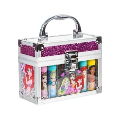 Disney princess make-up koffertje met 4 lipbalsem