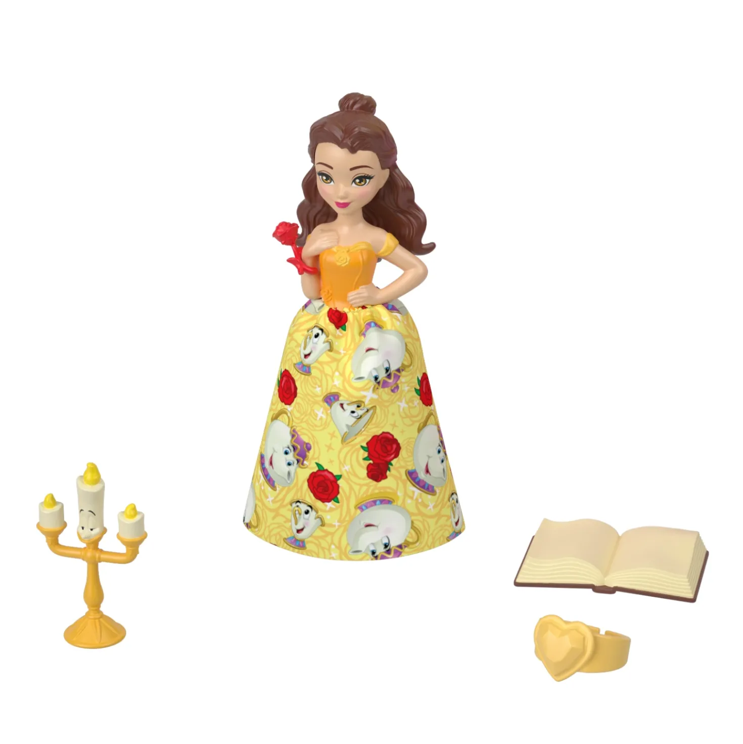 Disney Pr. Pop Small Doll Color Reveal 6 Assorti