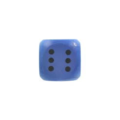 Dobbelsteen soft 16cm blauw
