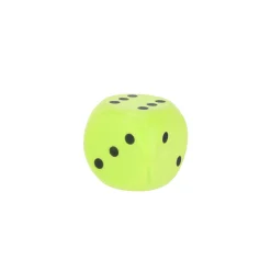Dobbelsteen soft 16cm groen