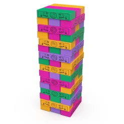Dora Jumbling Tower Blokkentoren Spel Met 48 Houten Blokjes