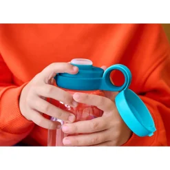 Drinkfles Flipdop Campus 600 ML cool Blue