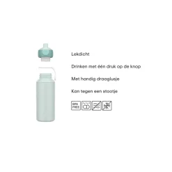 Drinkfles Pop-Up Campus 400 ML Frozen Friends