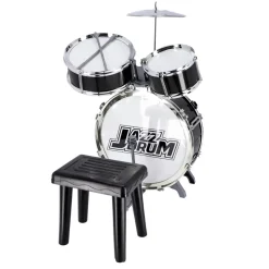 Drumstel met stoel rock music