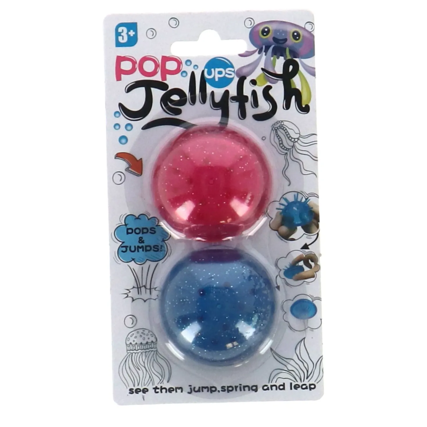 Fidget jumping pop ups