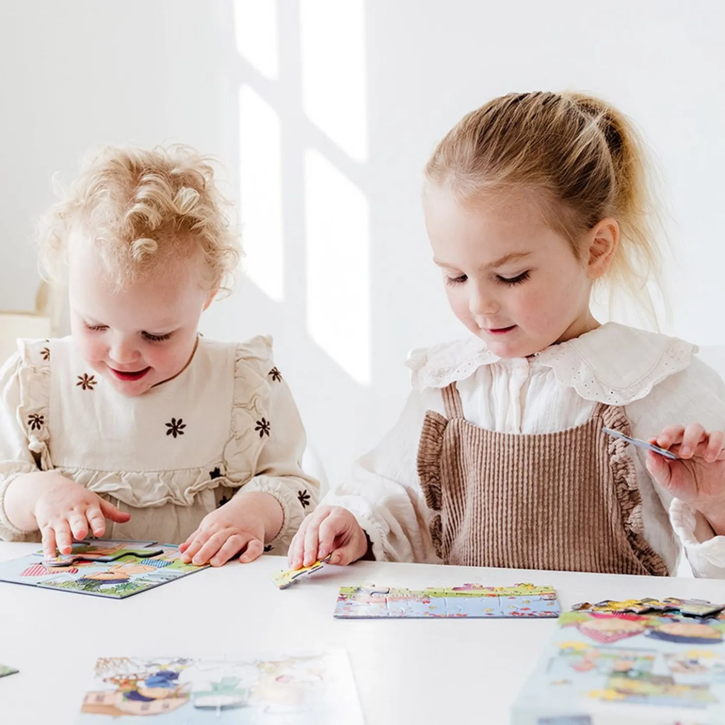 Fien & Teun 4-in-1 Puzzel
