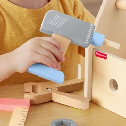Fisher-Price hout gereedschapkist