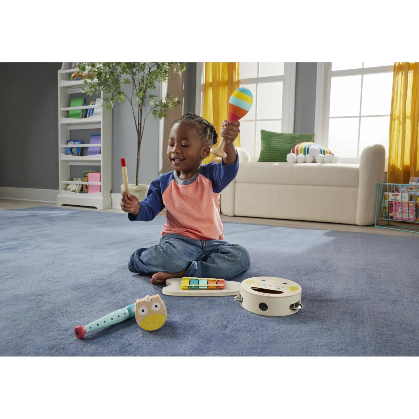 Fisher Price Hout Musical Gift Set