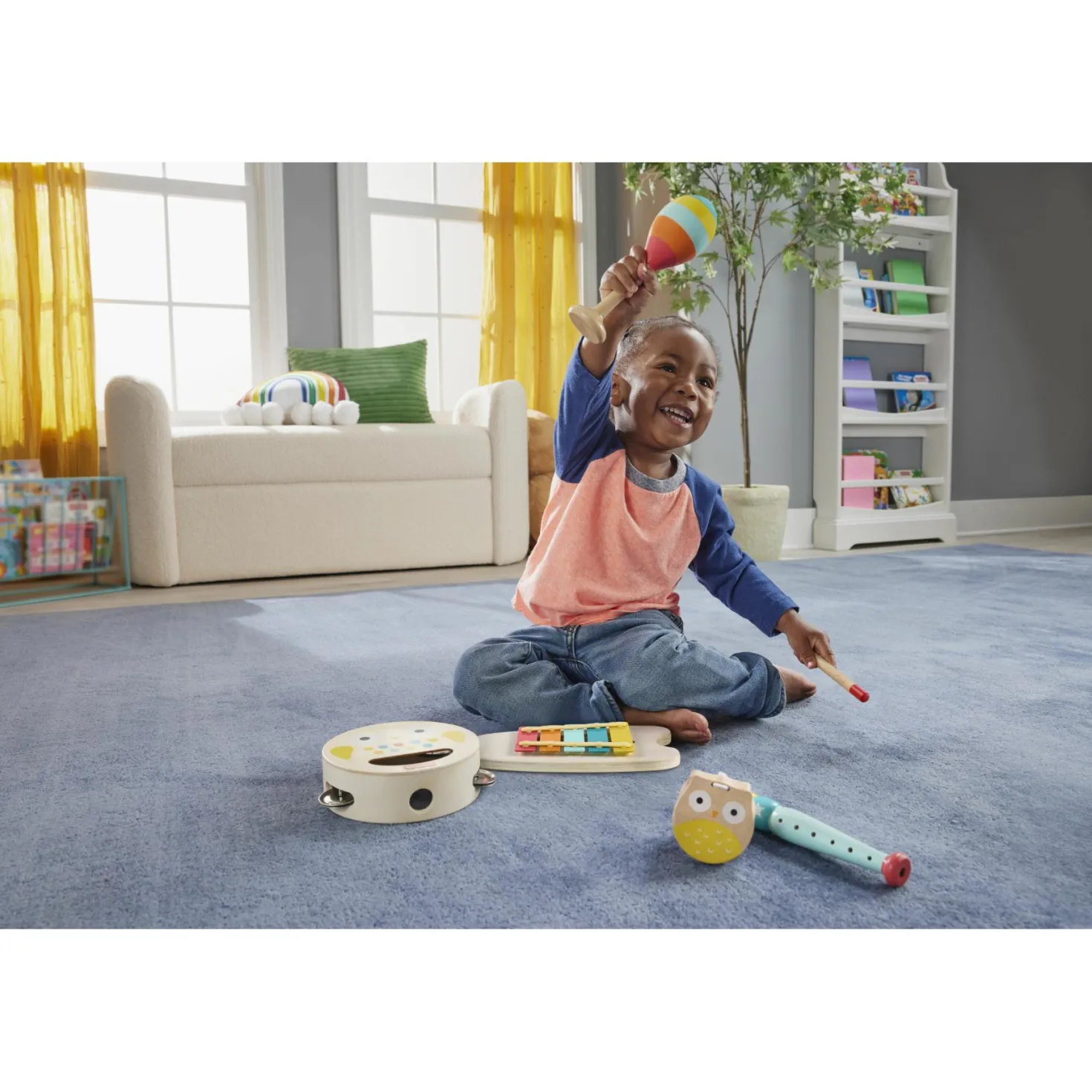 Fisher Price Hout Musical Gift Set