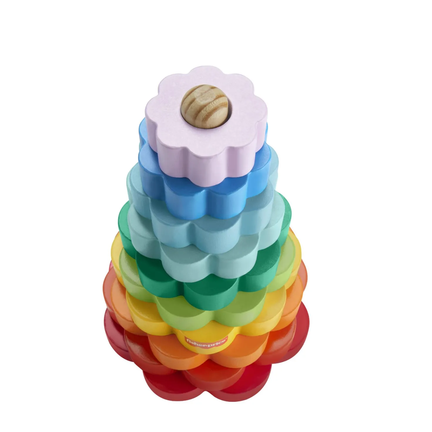 Fisher Price Hout Ring Stacker