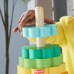 Fisher Price Hout Ring Stacker