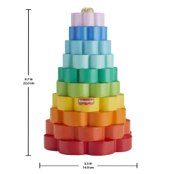 Fisher Price Hout Ring Stacker