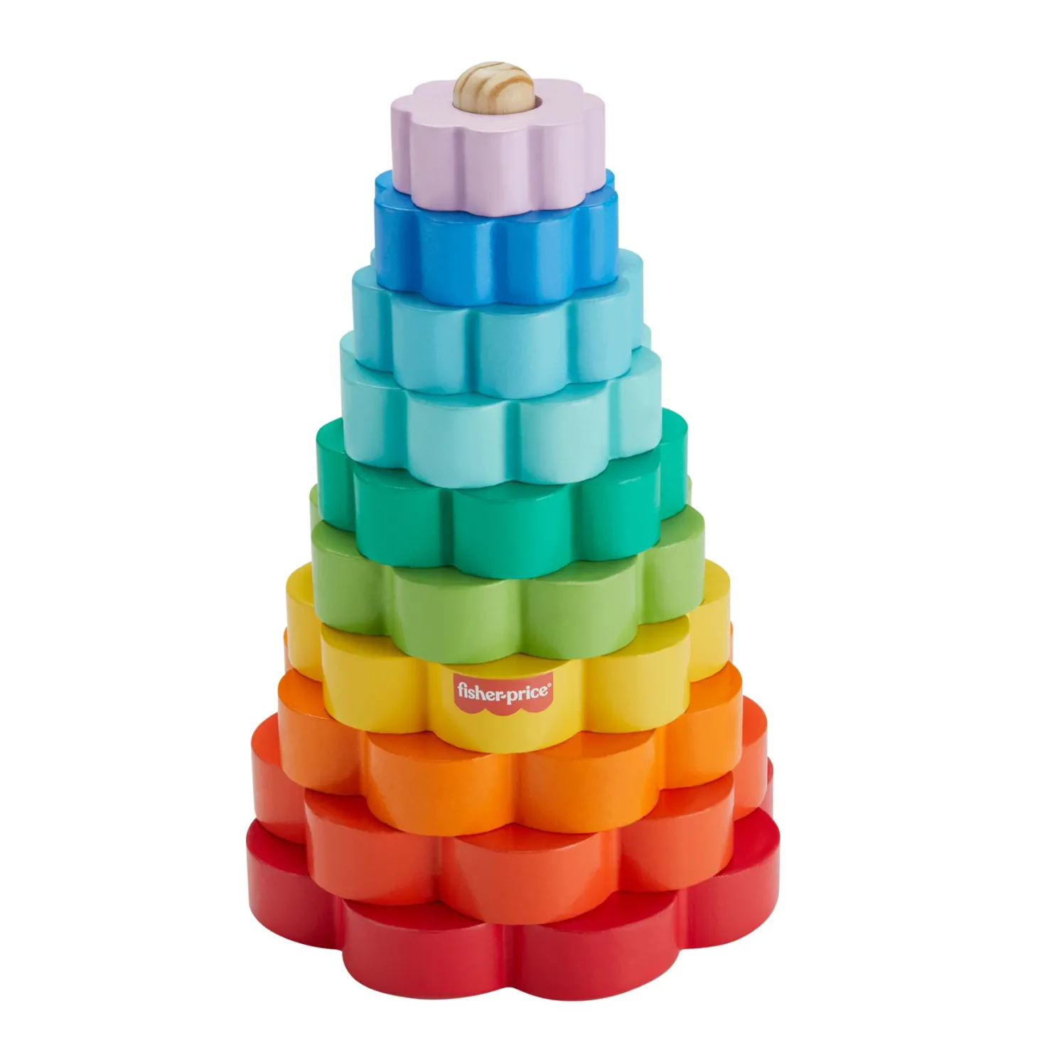 Fisher Price Hout Ring Stacker