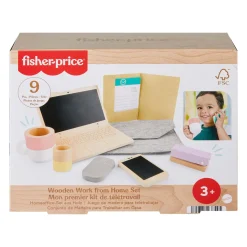 Fisher-Price hout thuis werk set
