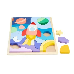 Fisher Price Hout Vormen Puzzel