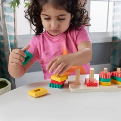 Fisher Price Hout Vormen Stapelen