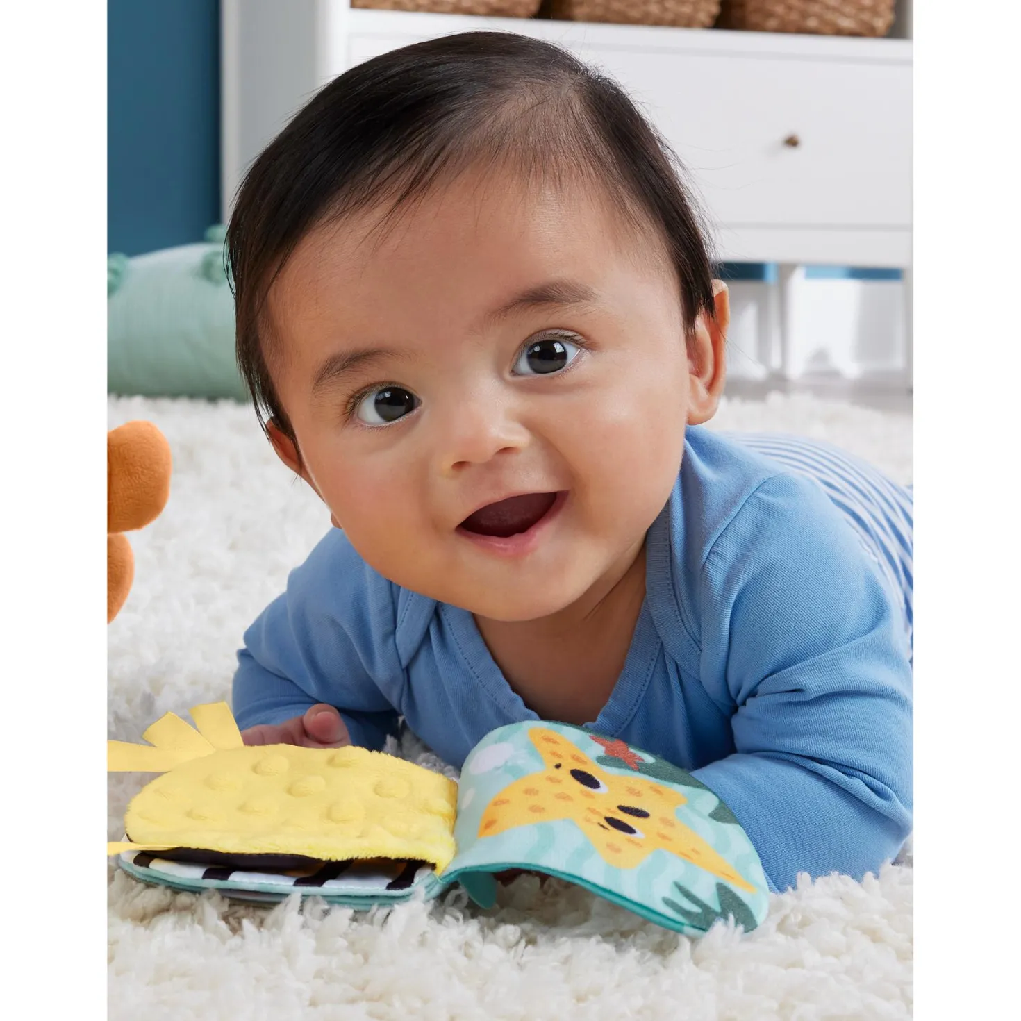 Fisher Price 2-In1 Rocking Tummy Time Otter