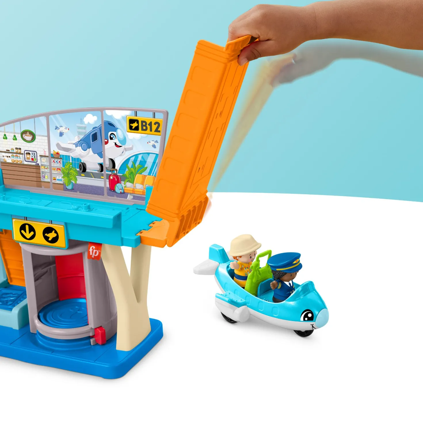 Fisher Price Little People elke dag avonturen vliegveld