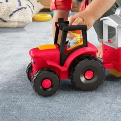 Fisher Price lp boederij traktor gift set
